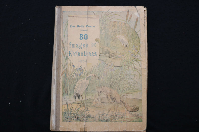 1900'S LES JOLIS CONTES - 80 IMAGES ENFANTINES - SOFTCOVER BOOK - K 2428