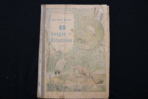 1900'S LES JOLIS CONTES - 80 IMAGES ENFANTINES - SOFTCOVER BOOK - K 2428