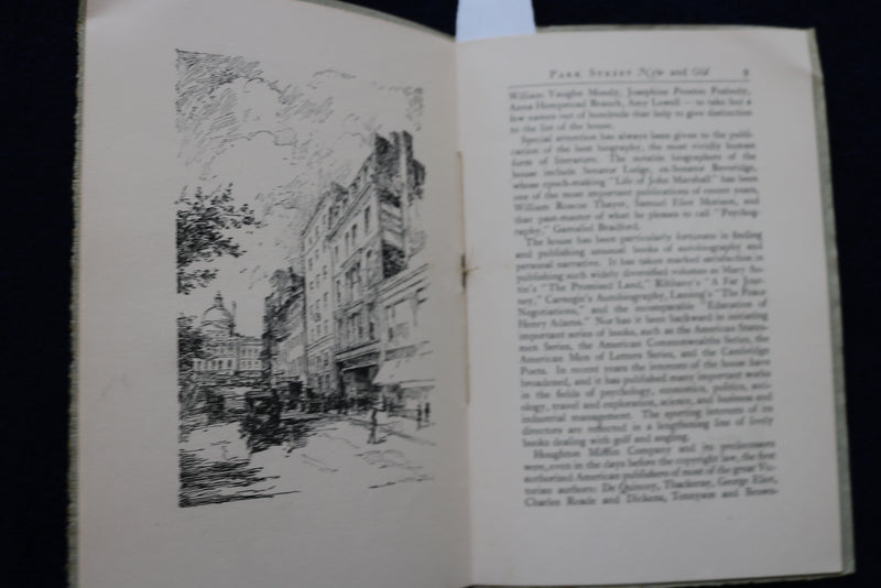 1923 PARK STREEET NEW AND OLD 1828-1923 - SOFTCOVER BOOKLET - K 1554