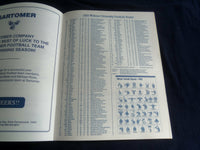 1992 OCTOBER 10 FOOTBALL PROGRAM - WIDENER UNIV VS LYCOMING COLLEGE - SP 1218N