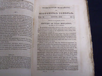 1826 MAY-OCT THE WORCESTER MAGAZINE & HISTORICAL JOURNAL VOLUME 2 - KD 5523G