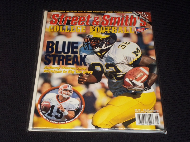 2000 STREET & SMITH'S COLLEGE FOOTBALL YEARBOOK MAGAZINE - THOMAS - E 3193
