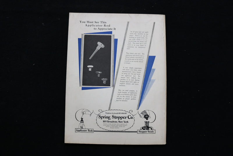 1930 JULY DRUG MARKETS MAGAZINE - THE SUN LUBE CORPORATION COVER - E 10372