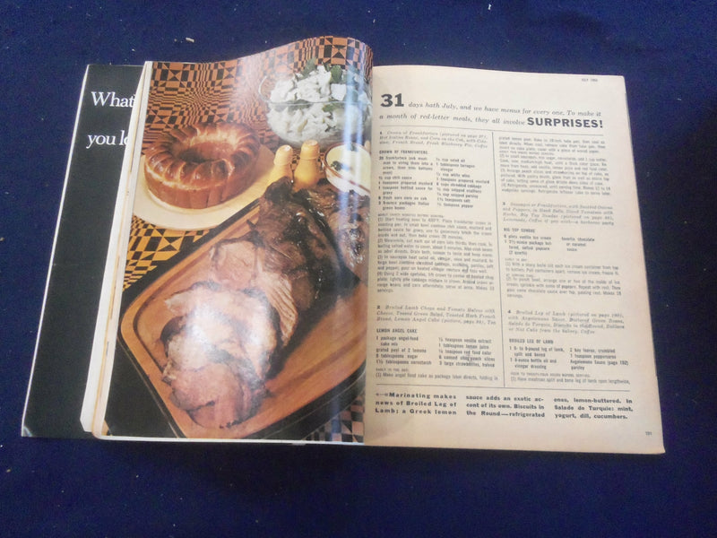 1966 JULY GOOD HOUSEKEEPING MAGAZINE - LUCILLE BALL ARTICLE & PHOTOS - F 514Q
