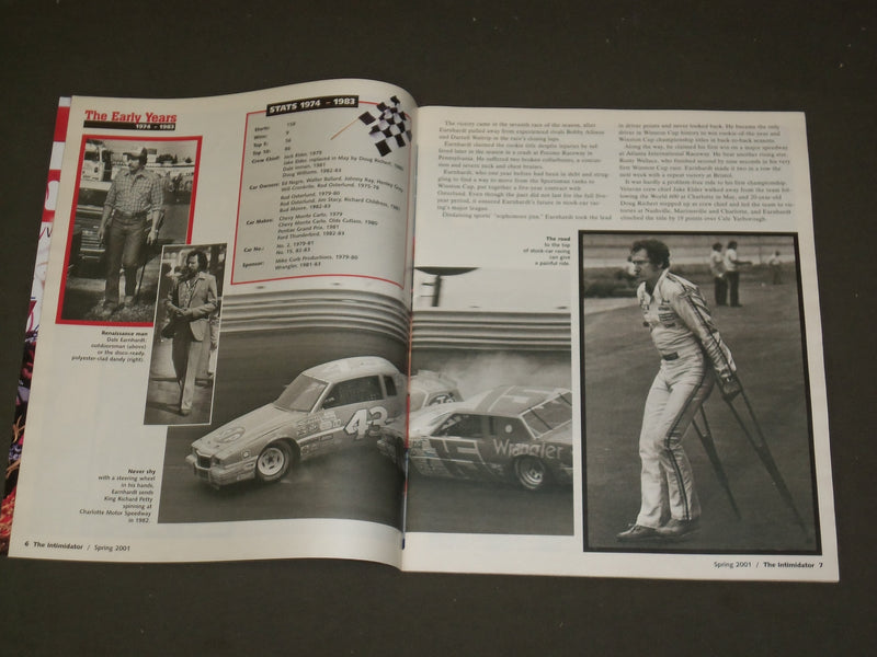 2001 SPRING AN AMERICAN HERO - DALE EARNHARDT COVER - B 4020