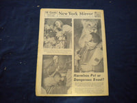 1962 MARCH 11 NEW YORK MIRROR NEWSPAPER - GIGI D'ALENE COVER PHOTO - NP 5998