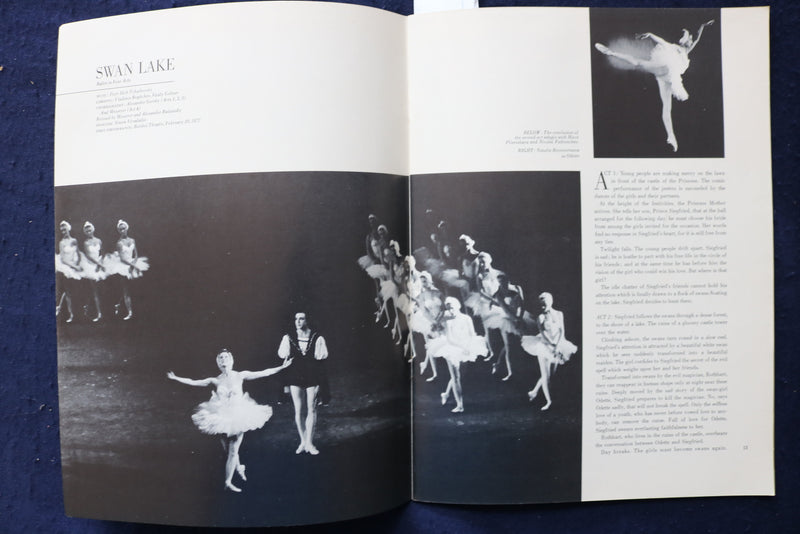 1966 THE BOLSHOI BALLET PROGRAM - K 1760