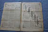 1909 OCTOBER 24 LA MODE MAGAZINE - GREAT ILLUSTRATIONS - FRENCH - NP 8657