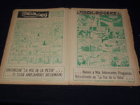 1952 DIARIO DE COSTA RICA DOMINGO COLOR COMICS LOT OF 13 - SUPERMAN - NP 2152V