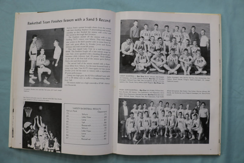 1964/1965 KELVYNIAN KELVYN PARK HIGH SCHOOL YEARBOOK - CHICAGO, IL - YB 3562