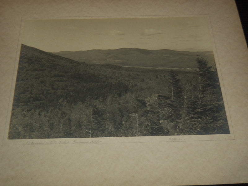 1920'S FRANCONIA NOTCH NEW HAMPSHIRE MOUNTED PHOTOS - LOT OF 5 - #10