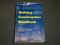 1958 BUILDING CONSTRUCTION HANDBOOK BY FREDERICK MERRITT - FIRST EDN - KD 5941