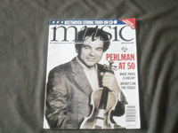 1995 MAY MUSIC (CLASSICAL) MAGAZINE - ITZHAK PERLMAN AT 50 COVER - B 833