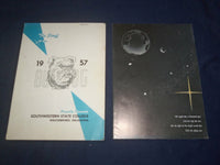 1957 THE BULLDOG SOUTHWESTERN INST. OF TECH. YEARBOOK- WEATHERFORD, OK- YB 2360