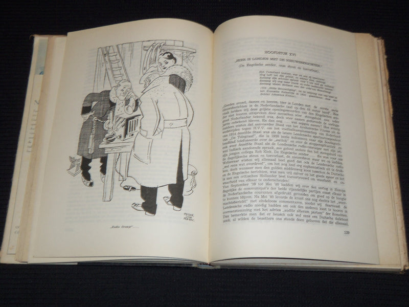 1946 NACHT OVER NEDERLAND 1940-1945 BOOK - DUTCH - KD 7840
