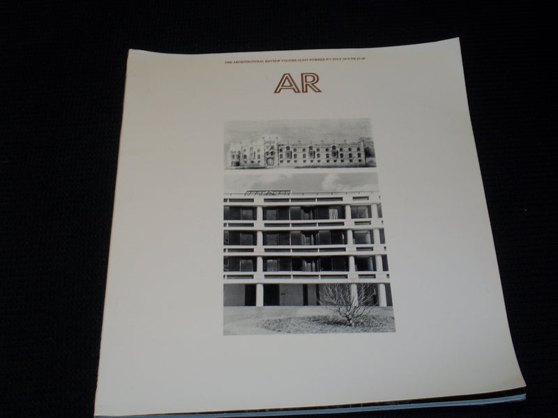 1978 JULY ARCHITECTURAL REVIEW MAGAZINE - CAMBRIDGE COVER - E 2967