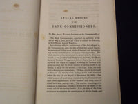 1852 DECEMBER MASSACHUSETTS BANK COMMISSIONERS ANNUAL REPORT - K 2048