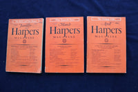 1933-1935 HARPER'S MAGAZINE - LOT OF 11 - O 3426