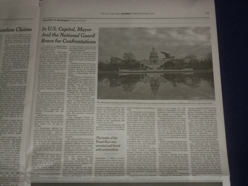 2021 JANUARY 5 NEW YORK TIMES-GEORGIA OFFICIAL DENOUNCES TRUMP ON EVE OF RUNOFFS