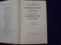 1966-68 HAROLD NICOLSON DIARIES AND LETTERS HARDCOVER BOOKS - LOT OF 3 - KD 8823