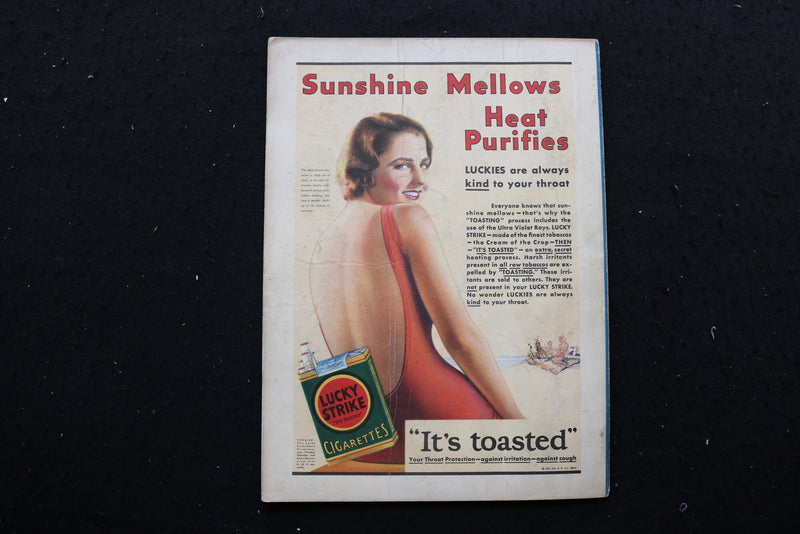 1931 JUNE THE GOLDEN BOOK MAGAZINE - A MAN PLAYING GUITAR COVER - SP 4186P