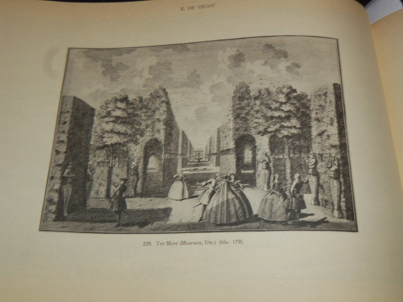 1940'S OUDE HOLLANDSCHE TUINEN PLATEN BOOK BY ANNA BIENFAIT - DUTCH - KD 4585N