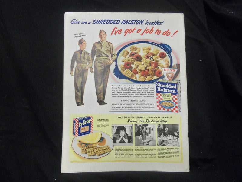 1943 MAY 18 LOOK MAGAZINE - GREAT PHOTOS AND ADS - ST 1528