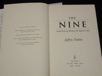 2007 THE NINE JEFFREY TOOBIN HARDCOVER BOOK SIGNED BY JEFFREY TOOBIN - KD 7681