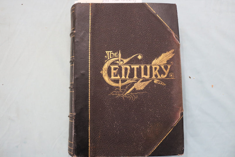 1884-1885 THE CENTURY MAGAZINE BOUND VOLUME - HUCKLEBERRY FINN - KD 9675