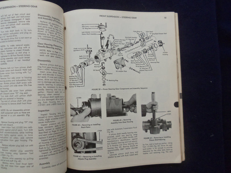 1966 RAMBLER AMERICAN TECHNICAL SERIVCE MANUL - SOFTCOVER MANUAL - KD 8880