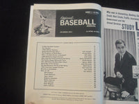 1965 OFFICIAL BASEBALL MAGAZINE - MICKEY MANTLE - WILLIE MAYS - J 7710