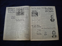 1945 DEC 19 NEW YORK DAILY NEWS NEWSPAPER-UAW SPURNS FORD .15 HOUR WAGE- NP 5984