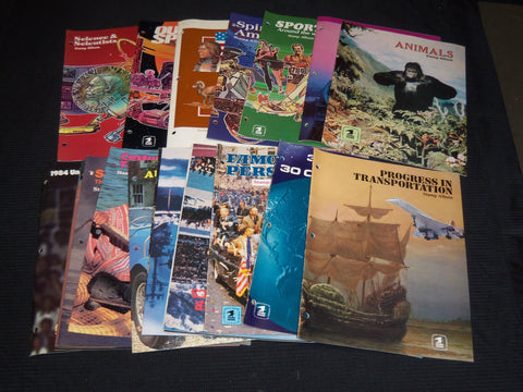 1982-1985 U. S. POSTAL SERVICE STAMP ALBUMS LOT OF 19 ISSUES - O 1798C