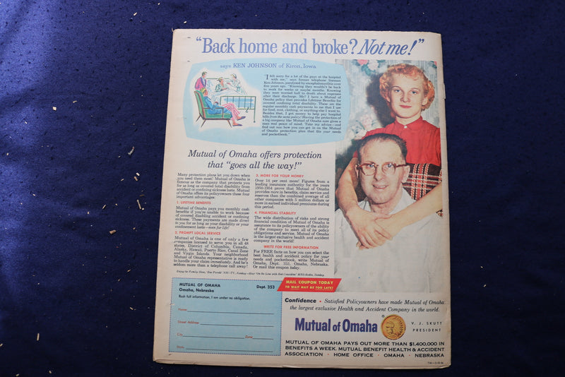 1956 MARCH 17 THIS WEEK MAGAZINE - GENERAL ANTHONY MCAULIFFE COVER - E 22906