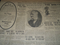 1904 NOVEMBER 30 THE BOSTON HERALD - NELSON WINS FROM CORBETT - BH 165