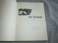 1952 EATONIAN EATON RAPIDS HIGH SCHOOL YEARBOOK - EATON RAPIDS, MI - YB 2574