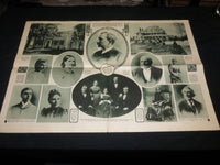 1917 JANUARY 28 THE TRIBUNE GRAPHIC NEWSPAPER - ROCKEFELLER CENTERFOLD - NP 5417