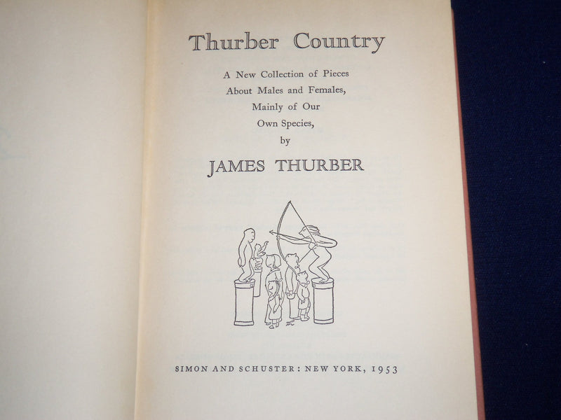 1945-1959 JAMES THURBE BOOK LOT OF 3 - HARDCOVER - KD 2951N