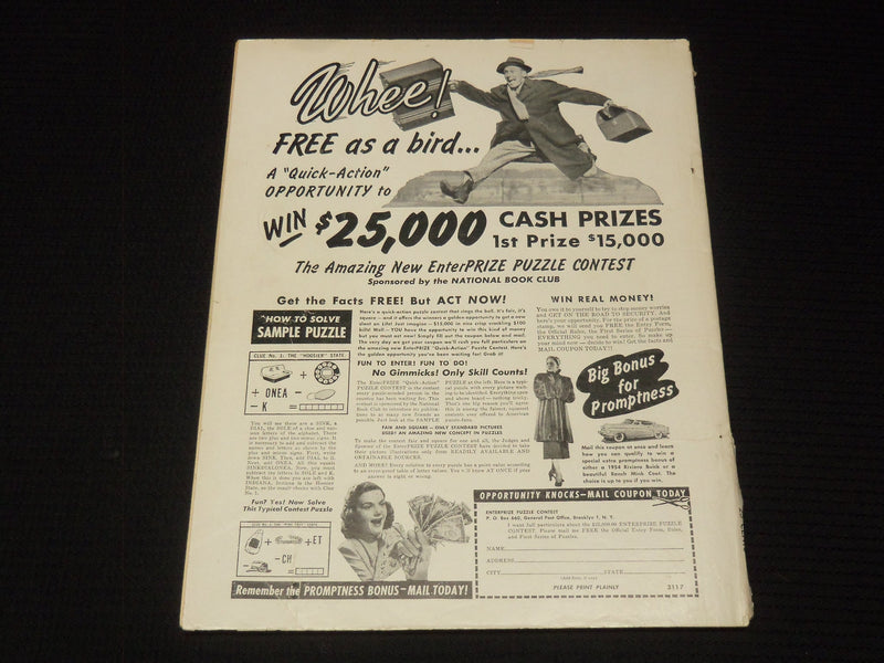 1954 MAY MOVIE PLAY MAGAZINE - LIZ TAYLOR COVER - E 14557