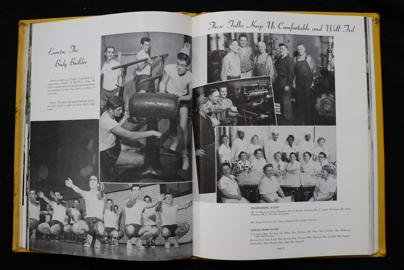 1957 THE CRAFTSMAN TILDEN TECHNICAL HIGH SCHOOL YEARBOOK - CHICAGO, IL - YB 3526