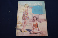 1937 MAY 1 RADIO GUIDE MAGAZINE - JOY HODGES & PENNY GILL COVER - E 9201