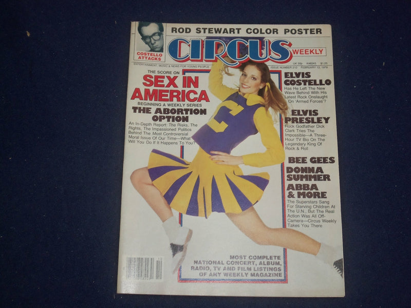 1979 FEBRUARY 13 CIRCUS MAGAZINE - ELVIS PRESLEY - PHOTOS & STORIES - ST 5959