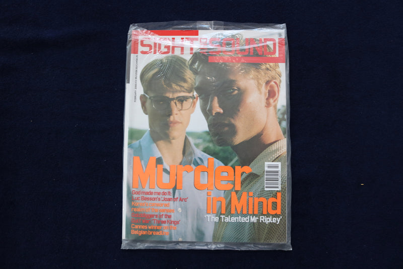 2000 FEBRUARY SIGHT AND SOUND MAGAZINE - THE TALENTED MR. RIPLEY COVER - E 19149