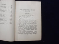 1914 THE GIRL FROM SUNSET RANCH HARDCOVER BOOK BY AMY BELL MARLOWE - KD 8413