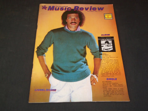 1982 DECEMBER THE INTERNATIONAL MUSIC REVIEW MAGAZINE - LIONEL RICHIE - SP 7933