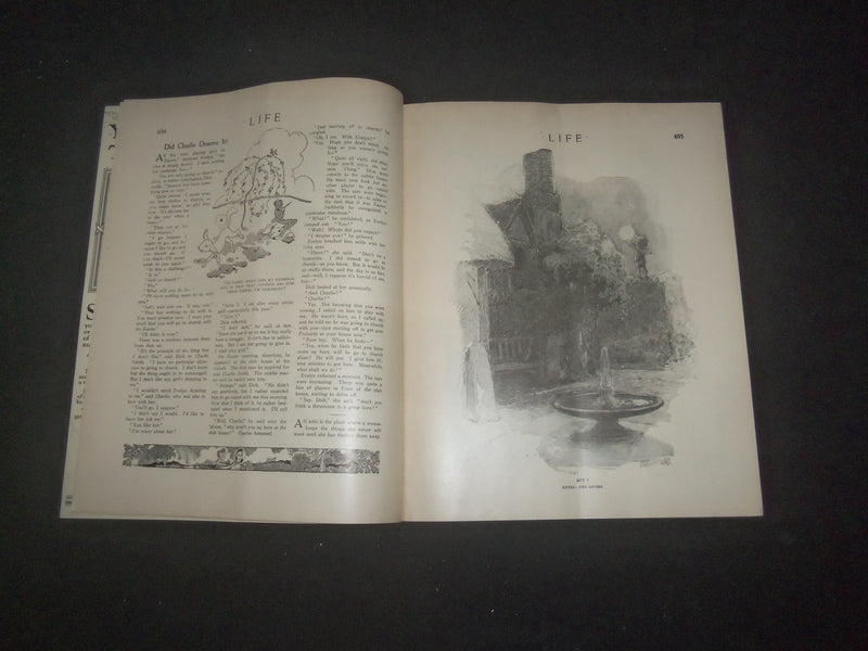 1920 APRIL 15 LIFE MAGAZINE - SMOKES NUMBER - 