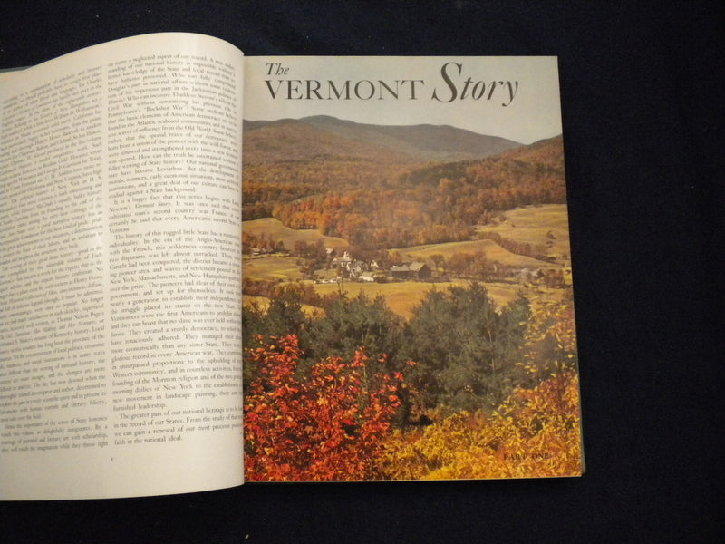 1949 THE VERMONT STORY 1749-1949 HARDCOVER BOOK BY EARLE NEWTON - KD 8124
