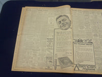 1918 AUGUST 22 NEW YORK TIMES - HAIG SMASHES GERMAN LINE ABOVE ALBERT - NT 9204