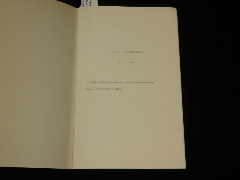 1964 APRIL/JUNE HISTORY OF MEDICINE CURRENT WORK BOOK LOT OF 2 - J 6500