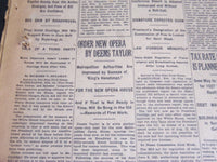 1927 FEBRUARY 19 NEW YORK TIMES - ORDER NEW OPERA BY DEEMS TAYLOR - NT 6801